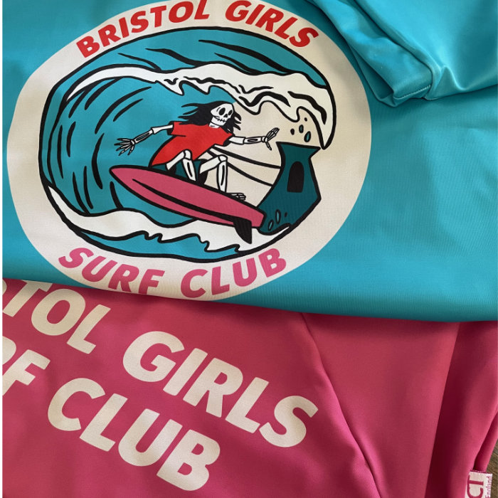 Bristol Girls Surf Club Rash Vests