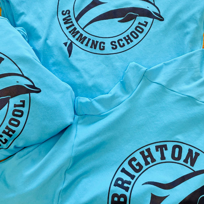 brighton swim school polyester rash vest