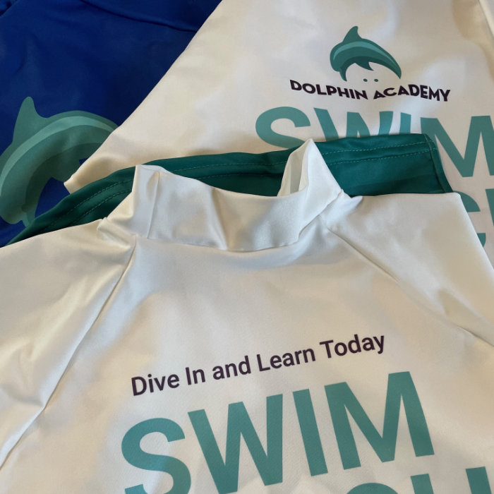 Dolphin Academy Spain sublimated rash vest